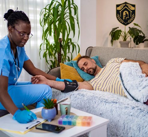 Ebou and Isatou, founders of TrueHaven Assisted Living