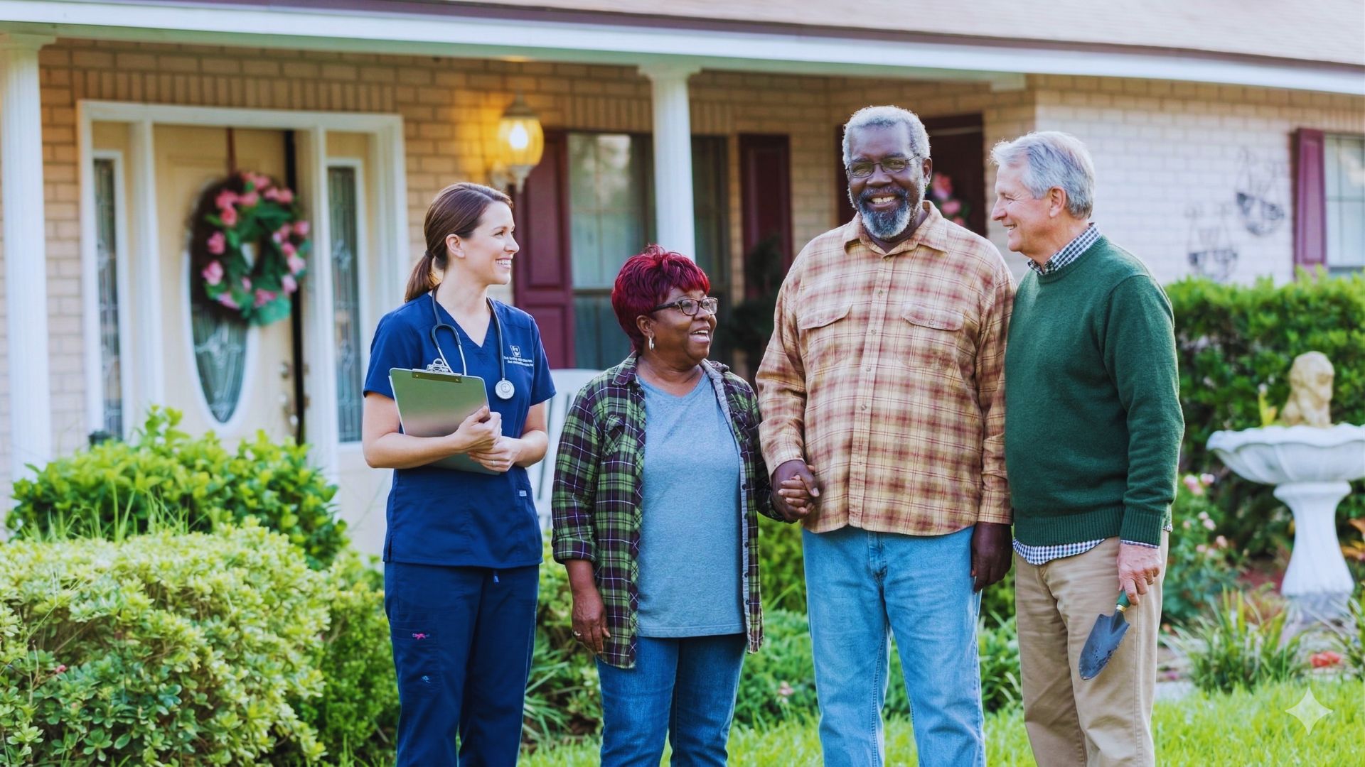 Comfortable living area at TrueHaven Assisted Living
